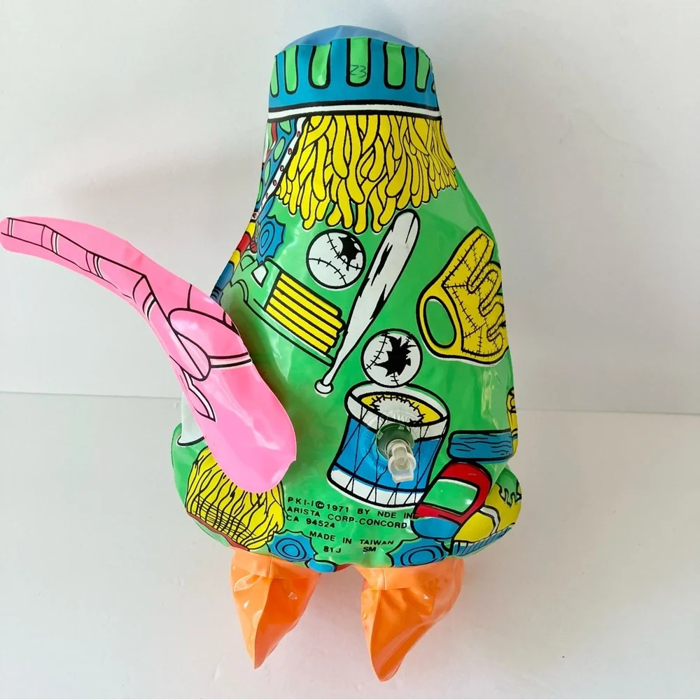 Vintage 1971 The Letter People Inflatable Alphabet 13” Mr J‎